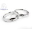 แหวนทองคำขาว แหวนเพชร แหวนคู่ แหวนแต่งงาน แหวนหมั้น - RC3068DWG